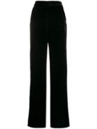 Etro High-waisted Wide Leg Trousers - Black