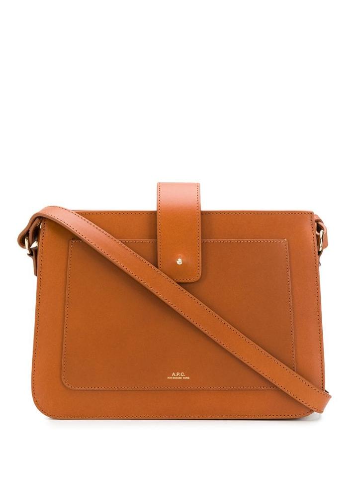 A.p.c. Albane Shoulder Bag - Brown