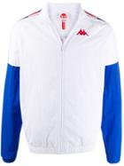 Kappa Colour Block Sports Jacket - White