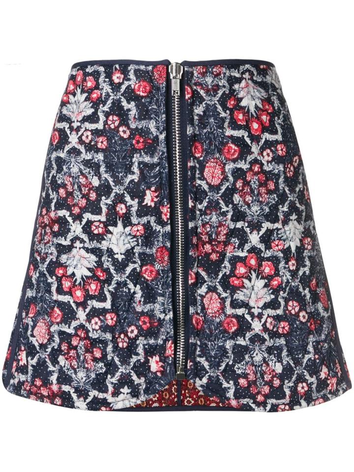 Isabel Marant Étoile Quilted Mini Skirt - Blue