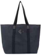 A.p.c. Logo Patch Shopper Tote - Blue