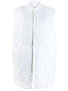 Mm6 Maison Margiela Padded Shirt Dress - White