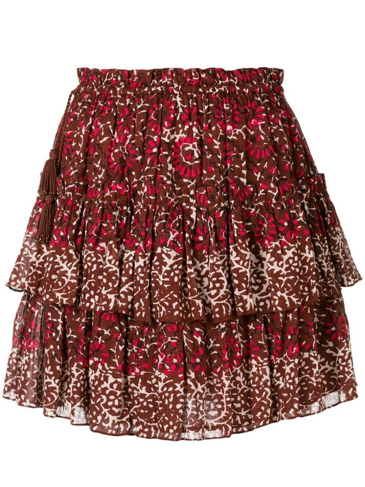 Ulla Johnson Asha Skirt - Red
