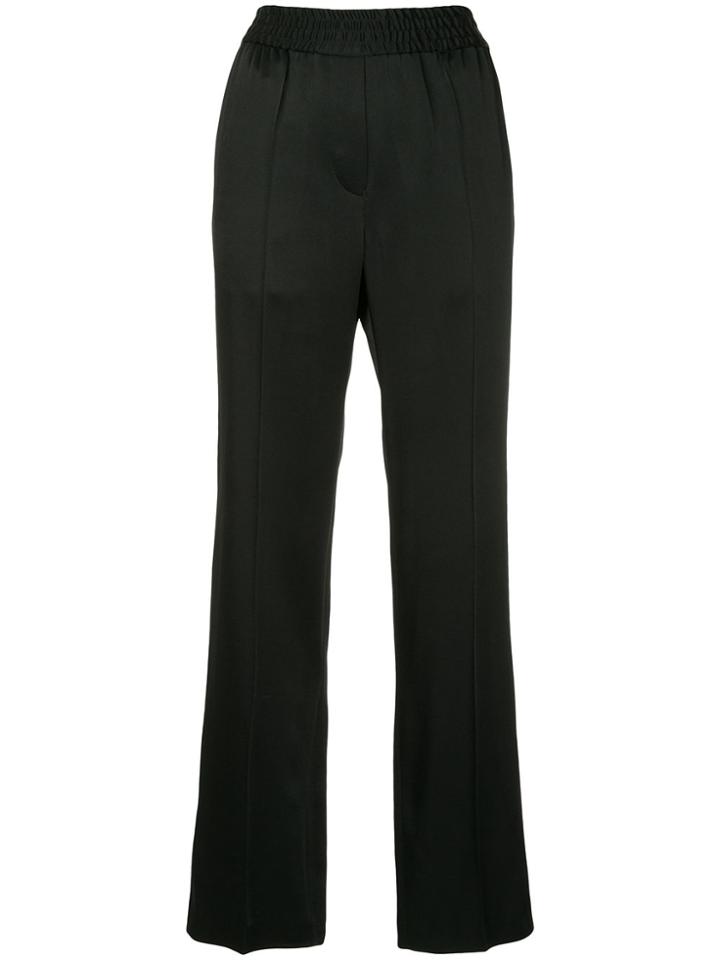 Haider Ackermann Elasticated Waist Straight-leg Trousers - Black