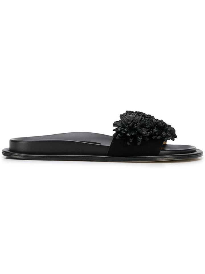 Paloma Barceló Anne Slip-on Sandal - Black