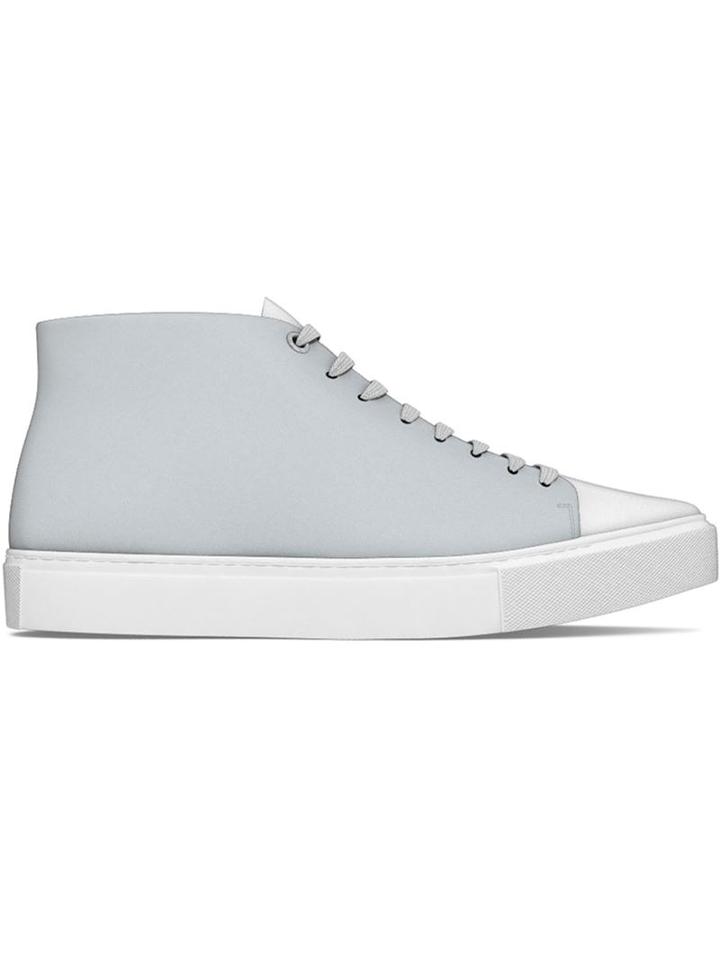 Myswear Carnaby Hi-top Sneakers, Women's, Size: 39, Blue, Nappa Leather/rubber