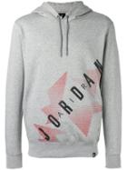 Nike Air Jordan Hoodie, Men's, Size: Xl, Grey, Cotton/polyester