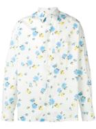 Golden Goose Anthony Floral Print Shirt - White