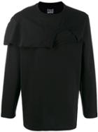 Fengchen Wang Double Layer Jersey Top - Black