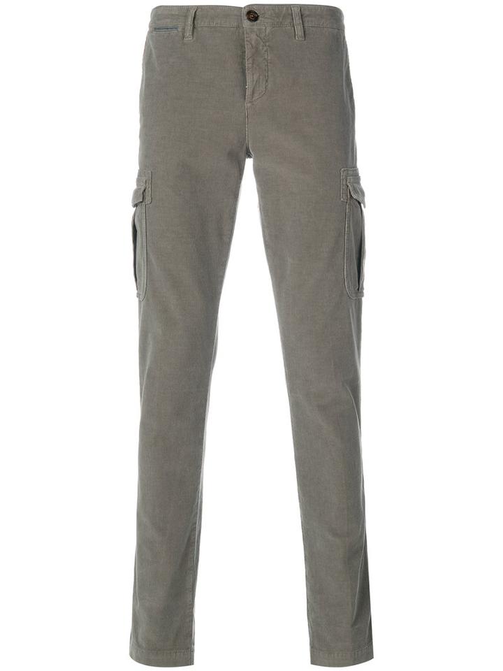 Eleventy - Plain Chinos - Men - Cotton/spandex/elastane - 36, Green, Cotton/spandex/elastane