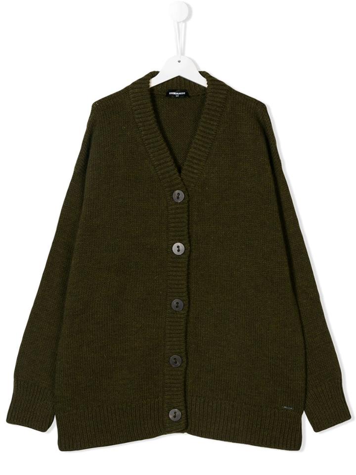 Dsquared2 Kids Dsquared2 Kids Dq030xd00s0 Dq553 Cotton - Green