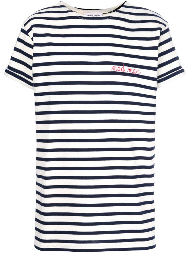 Maison Labiche Fitted Striped T-shirt - Multicolour