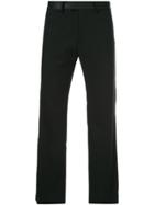 Facetasm Side Stud Flared Trousers - Black