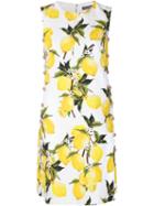 Dolce & Gabbana Lemon Print Shift Dress