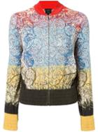 Jean Paul Gaultier Pre-owned Floral Print Bomber Jacket - Multicolour