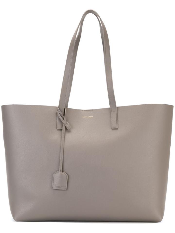 Saint Laurent Large Shopper Tote, Women's, Grey