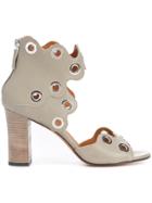 Derek Lam Eyelets Sandals - Grey