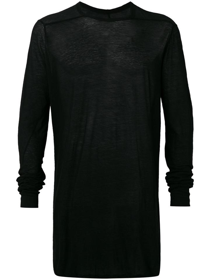 Rick Owens - Level T-shirt - Men - Cotton - S, Black, Cotton