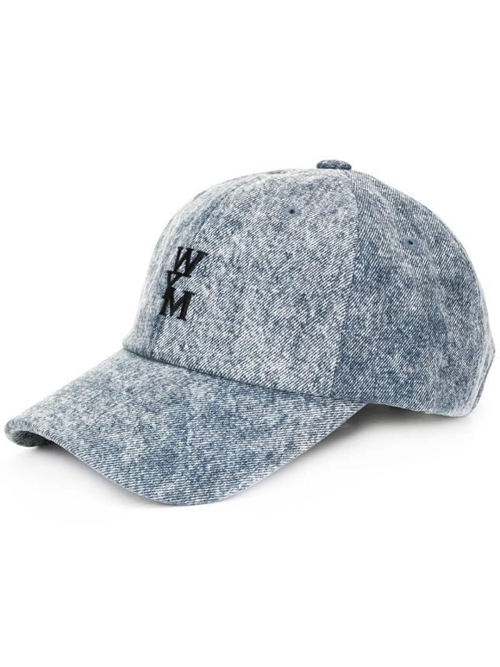 Wooyoungmi Denim Baseball Cap - Blue