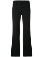 Dolce & Gabbana Vintage 1990's Flared Trousers - Black