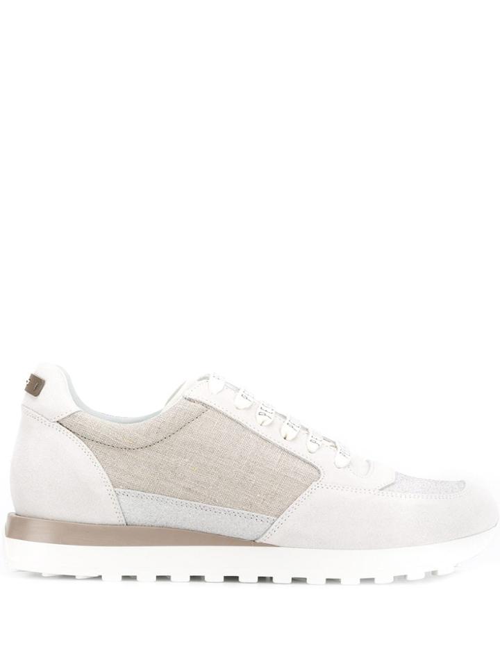 Peserico Lace-up Sneakers - Neutrals