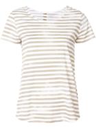 Majestic Filatures Striped Faded T-shirt - Nude & Neutrals