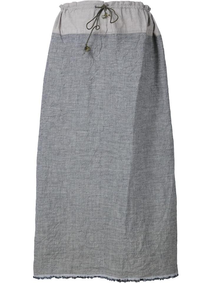 Dosa Two Tone 'dirndl' Skirt