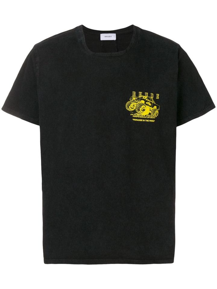 Rhude Rasor Road T-shirt - Black