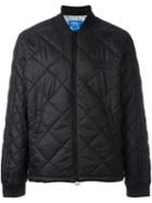 Adidas Originals 'quilted Superstar' Bomber Jacket, Men's, Size: Large, Black, Polyester