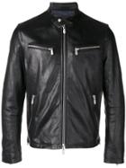 Eleventy Multi-zipped Jacket - Black