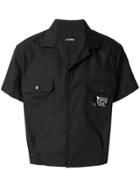 Raf Simons Cropped Pocket Shirt - Black