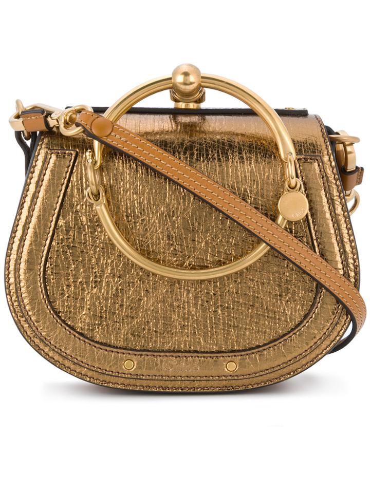 Chloé Nile Shoulder Bag - Metallic