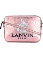 Lanvin 'so Lanvin' Crossbody Bag, Women's, Pink/purple, Calf Leather