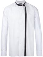 Raf Simons - Slim-fit Shirt With Neckstrap - Men - Cotton - 46, White, Cotton