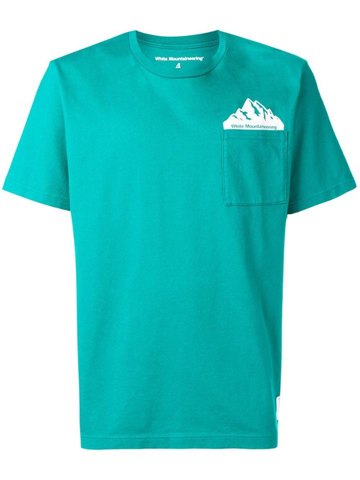 White Mountaineering Printed Pocket T-shirt - Green