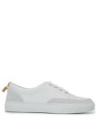Buscemi Lock Detail Lace-up Sneakers - White