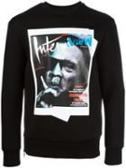 Neil Barrett Jay De Niro Sweatshirt, Men's, Size: Medium, Black, Polyurethane/viscose