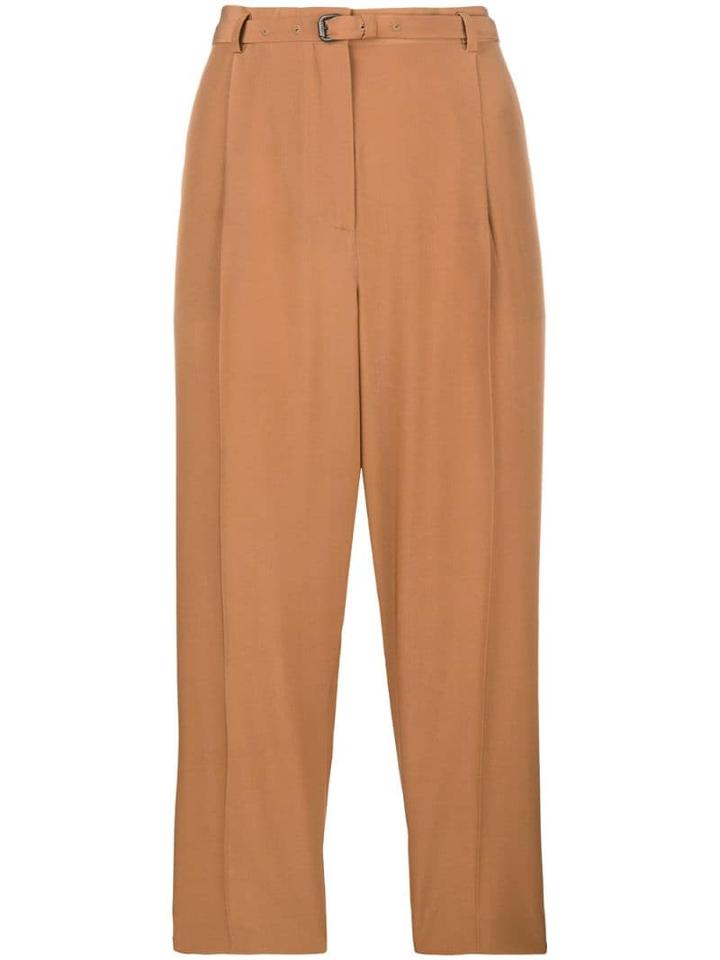 Bottega Veneta Cropped Trousers - Neutrals