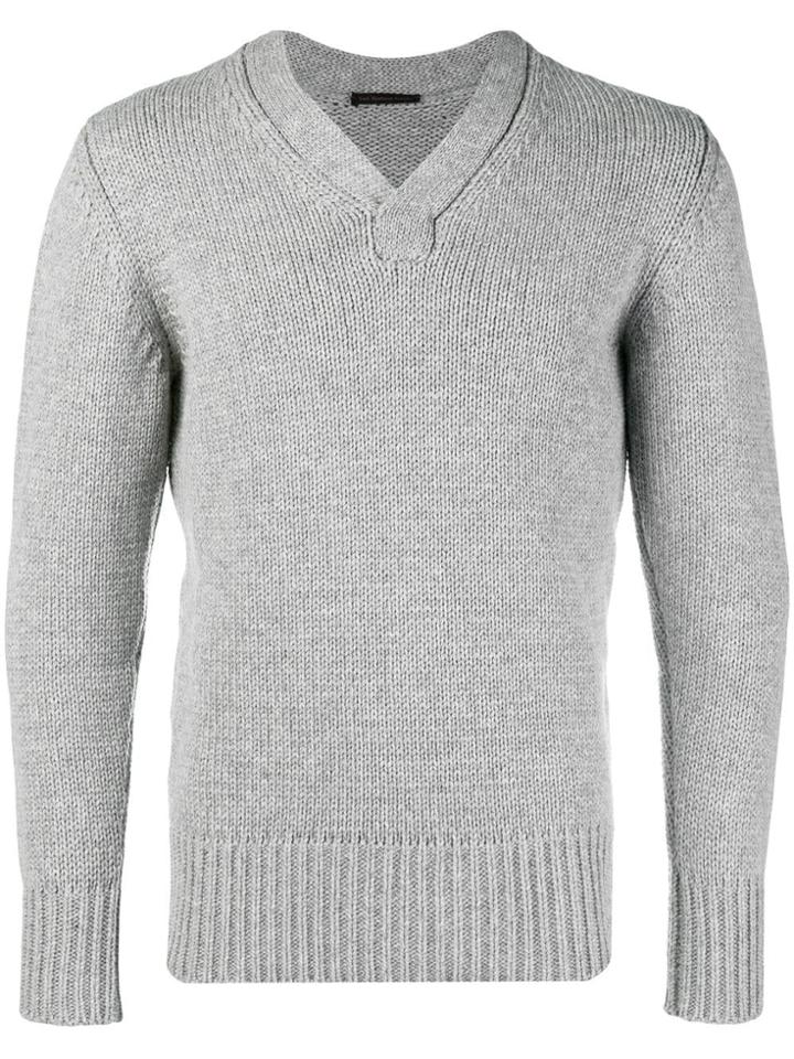 East Harbour Surplus Slim Fitted Sweater - Grey
