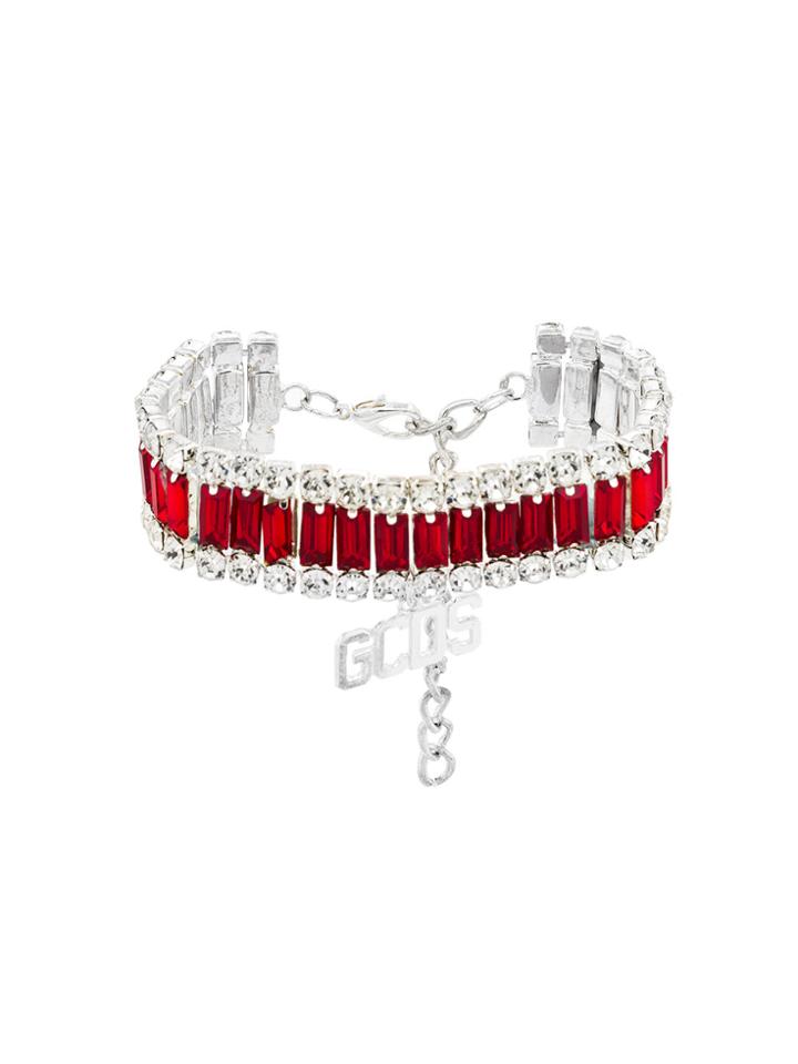 Gcds Crystal Stones Bracelet - Red