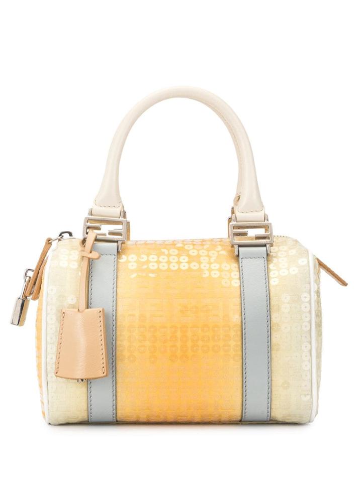 Fendi Pre-owned Zucca Mini Bag - Yellow