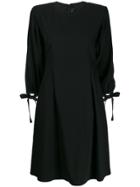 Federica Tosi Pleated Waist Dress - Black