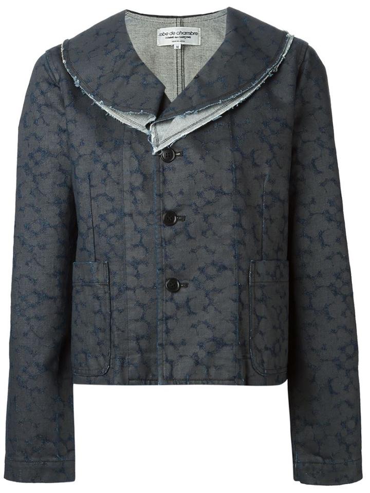 Comme Des Garcons Vintage Raw Edge Denim Jacket