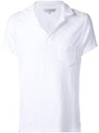 Orlebar Brown 'terry' Towelling Polo, Men's, Size: Medium, White, Cotton