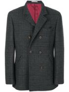 Brunello Cucinelli Straight-fit Buttoned Coat - Grey