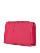 Paule Ka Small Cross Body Bag W/ Gathers Details Ottoman Stretch -