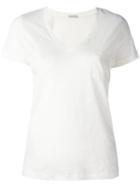 Moncler Classic V-neck T-shirt, Women's, Size: Xs, Nude/neutrals, Cotton