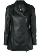 Liu Jo Longline Biker Jacket - Black