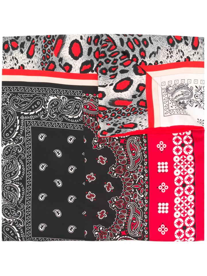 Pierre-louis Mascia Patch-work Print Scarf - Multicolour