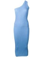 Circus Hotel One Shoulder Dress - Blue